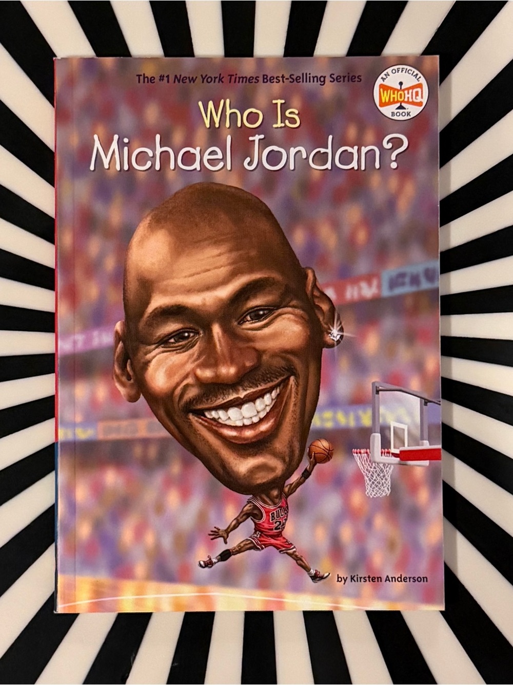 Who Is Michael Jordan? Penguin Workshop Blue Back Cover Book